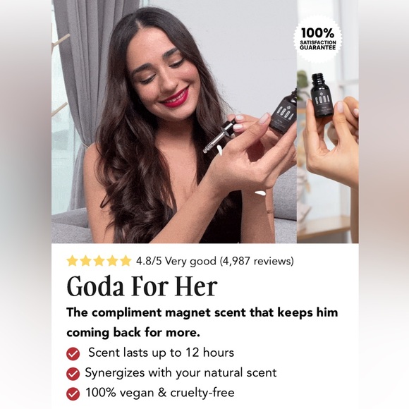 Goda For Her
The compliment magnet scent that keeps him coming back for more. - Picture 3 of 12